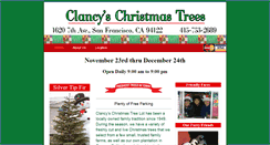 Desktop Screenshot of clancystrees.com